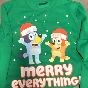 Bluey Adult Unisex XXL Light Up Christmas Sweater.